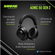 Auricular Bluetooth Shure  Aonic 50 Negro ANC (2da Generacion) 