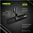 Micrófono Shure SM7DB Dinámico Preamplificador Incorporado