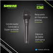 Micrófono De Condensador Shure KSM9 Vocal De Diafragma Dual