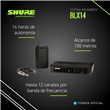 Sistema Inalámbrico Shure BLX14-M15 Bodypack + Receptor + Cable