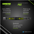 Transmisor Inalámbrico Shure P10T Profesional