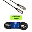 Cable Para Micrófono Shure C25J Xlr-xlr De 7.5m Cromado