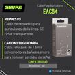 Cable De Repuesto Shure EAC64CL Para Auriculares Se