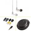 Auriculares In-ear Shure Aonic 3 Sound Isolating Negros Color Blanco