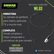 Micrófono Corbatero Shure WL93 Miniatura Condensador