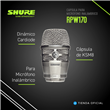 Cápsula De Micrófono Vocal Shure RPW170 Carcasa y Rejilla Para KSM8