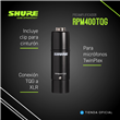 Preamplificador De Micrófono Shure RPM400TQG Conectores TA4F a XLR