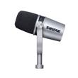 Micrófono SHURE MV7-S Podcast Dinámico Cardiode XLR/USB Silver