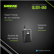 Transmisor Bodypack Shure QLXD1 Profesional