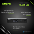 Receptor Inalámbrico Shure QLXD-G50 Digital