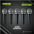 Kit de Microfonos Shure PGA48-XLR X 5 Unidades