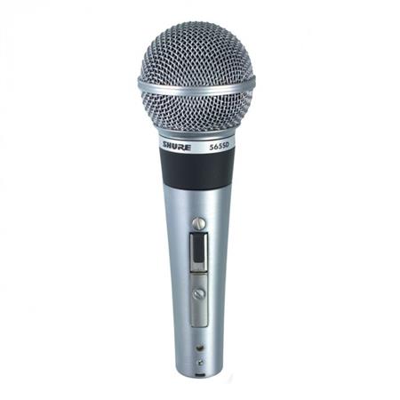  Micrófono Vocal Shure 565SD De Bobina Móvil Color Gris