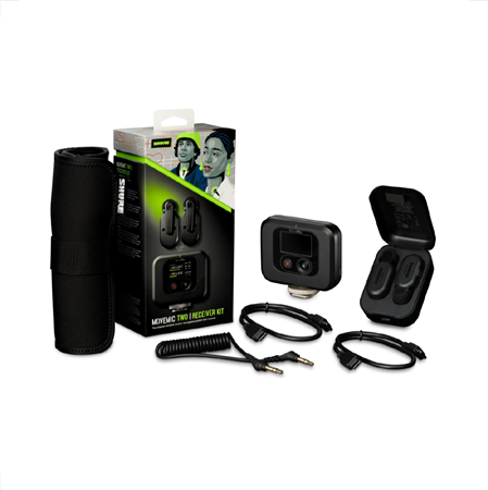 Sistema de Micrófono Shure Movemic Two Receiver Kit 2 Mics