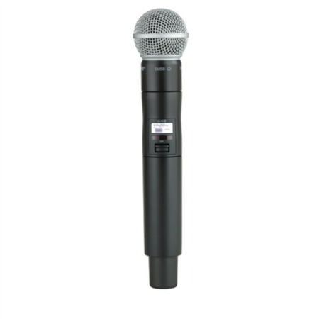 Micrófono Inalámbrico Shure ADX2FD/SM58 - G55 Freq Diversity