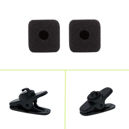 Kit De Repuesto Shure RK379 Clip + Paravientos Para SM31FH