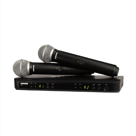 Sistema Inalámbrico Shure BLX288/PG58-M15 Vocal Doble